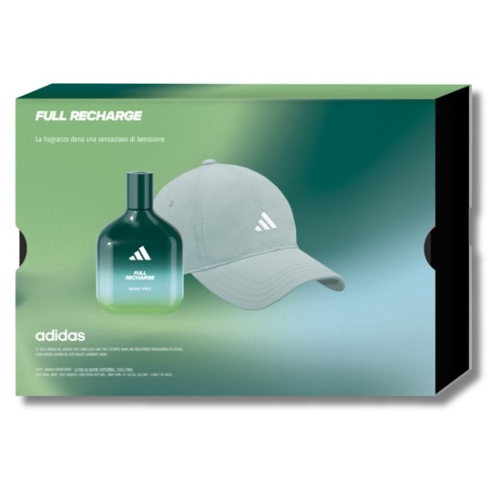 Adidas Vibes Cofanetto Full Recharge Adidas Vibes Cofanetto Full Recharge