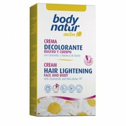 Body Natur Decolorazione dei Peli del viso e dei peli del corpo 2x50ml