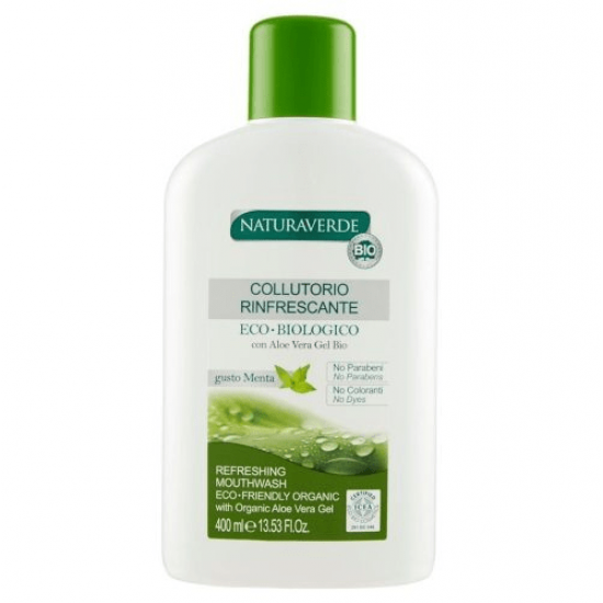 Collutorio Rinfrescante Eco-Biologico Gusto Menta 400ml