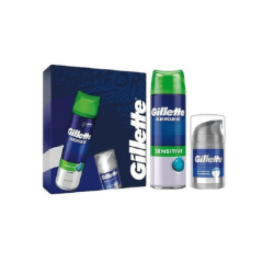 Gillette Comfort Cofanetto Shave Gel Sensitive 200Ml+ After Shave 50Ml