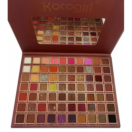 Palette di Ombretti New Nude a 70 Colori - Kocogirl Palette di Ombretti New Nude a 70 Colori - Kocogirl