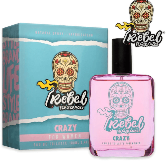 Rebel CRAZY FOR WOMEN edt 100 ml