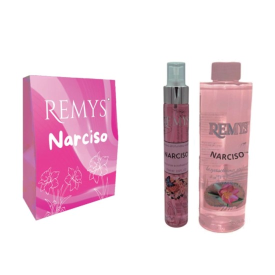 Remys Confezione Narciso Acqua 75 ml + Bagno 250 ml Remys Confezione Narciso Acqua 75 ml + Bagno 250 ml