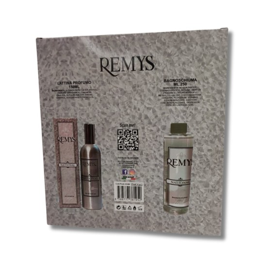 Remys Confezione National Profumo 150 ml + Bagnoschiuma 250 ml Remys Confezione National Profumo 150 ml + Bagnoschiuma 250 ml