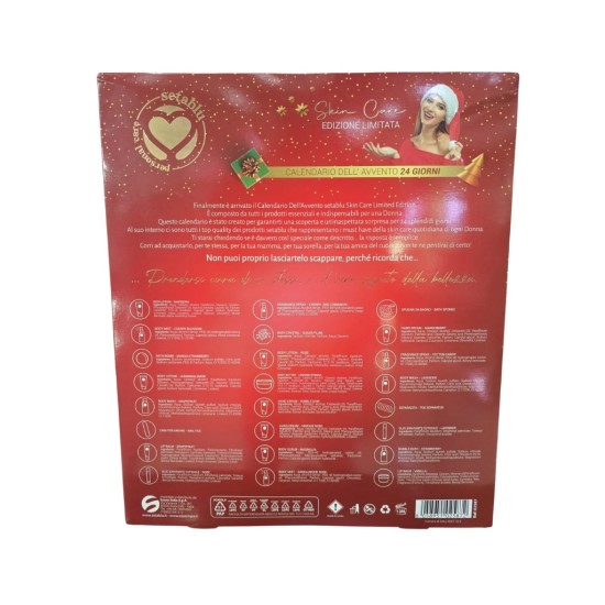 Calendario Dell Avvento setablu Skin Care Limited Edition Calendario Dell Avvento setablu Skin Care Limited Edition